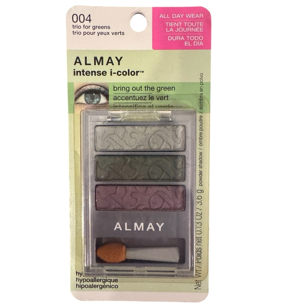 Almay Intense i-Color Trio for Greens 004 Eyeshadow Palette